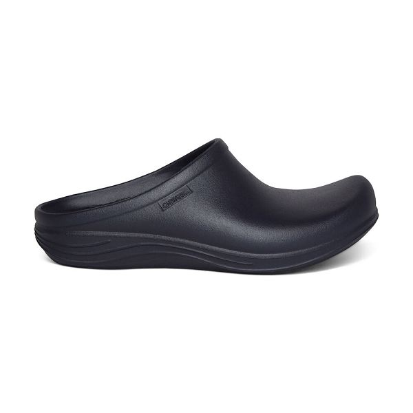 Aetrex Women's Bondi Orthotic Clogs Navy Shoes UK 6208-756